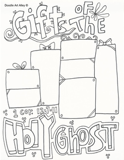Lds Coloring Pages Gift Of The Holy Ghost - Food Ideas