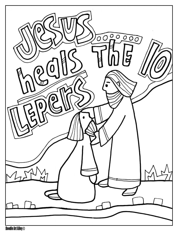 the-ten-lepers-religious-doodles